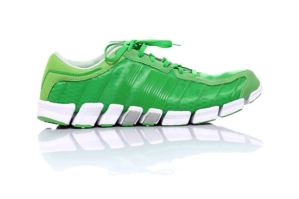 istock Green sport shoe 502665932