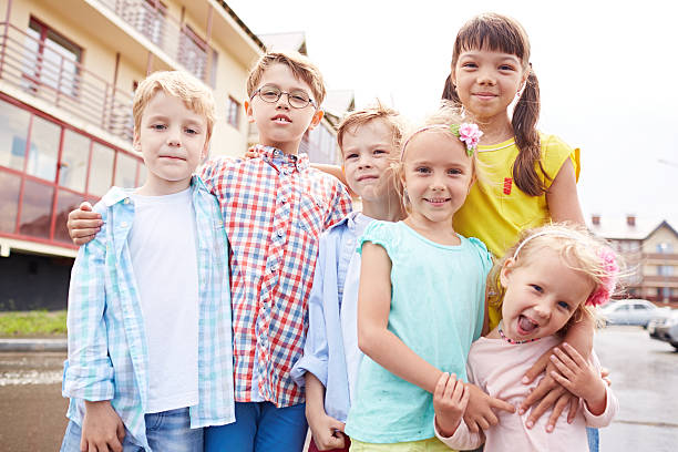 istock Neighborhood friends 502666167