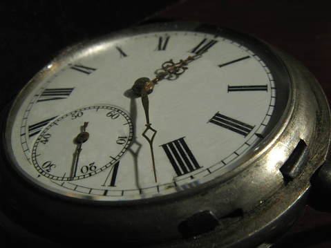 Vintage reloj de bolsillo photo
