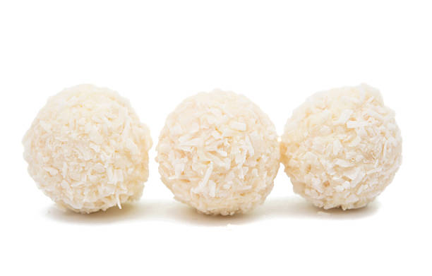 istock White Chocolate Candy With Coconut Topping 502667280