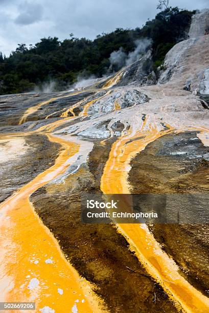 Emerald Terrace Stock Photo - Download Image Now - 2015, Colors, Erupting