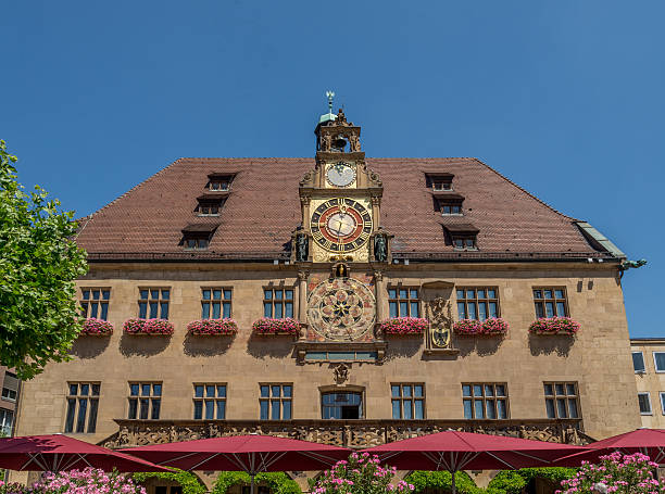 Heilbronn Astronomical clock Heilbronn Astronomical clock heilbronn stock pictures, royalty-free photos & images