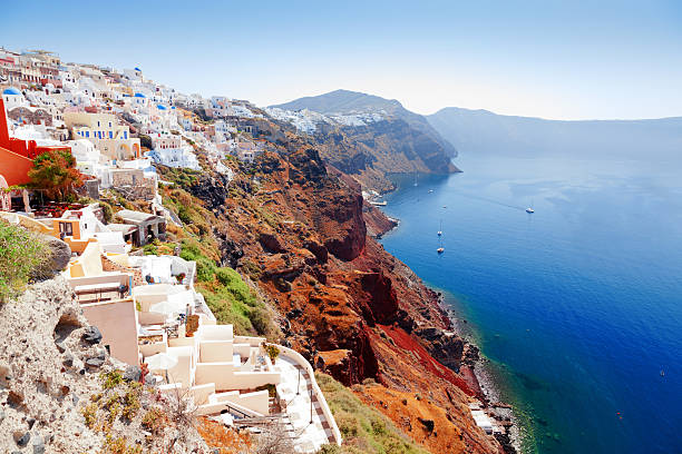 istock Day panorama of Oia, Santorini 502672852