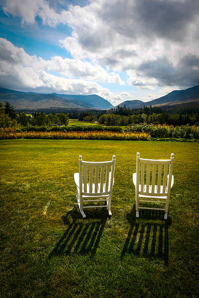istock Rocking chairs at the White Mountains 502673242