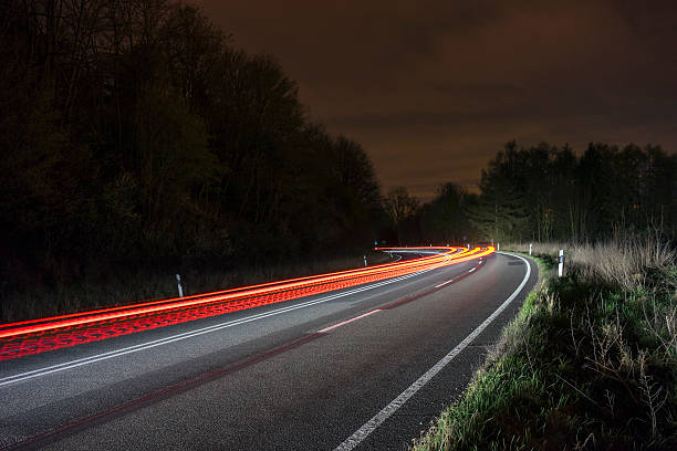 istock Federal highway in Lower Saxony at night 502674908