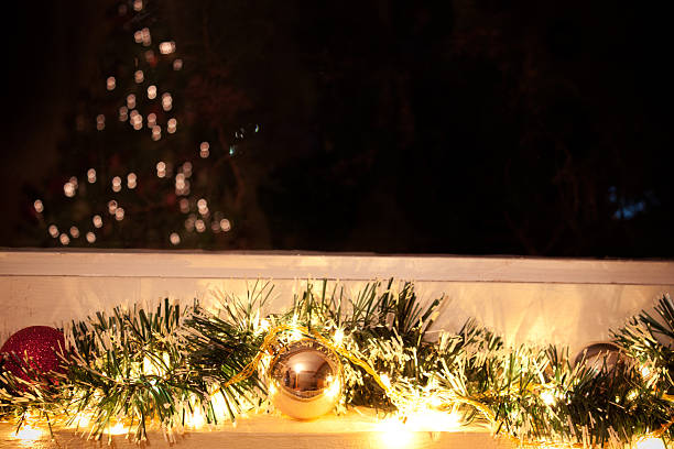 istock Christmas background with Christmas decoration 502675446