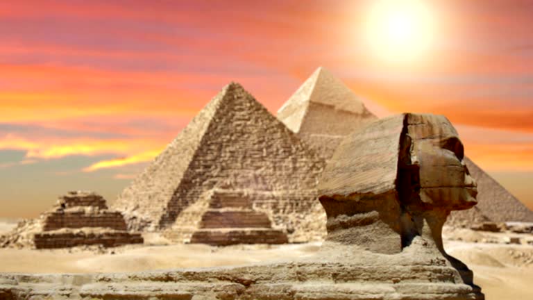 Pyramids And The Sphinx