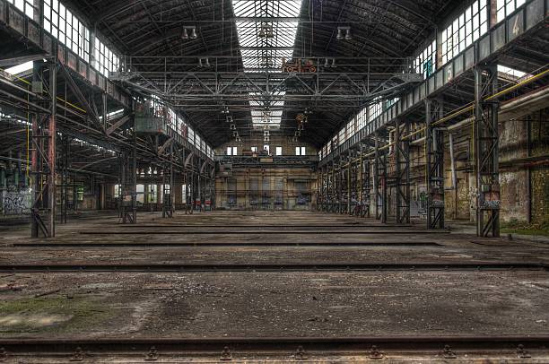 istock Old ailing Lost Place in East Germany 502683859