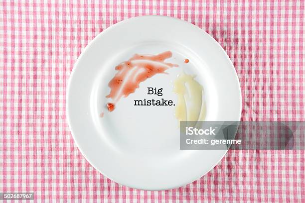 Big Mistake Stock Photo - Download Image Now - Concepts, Concepts & Topics, Copy Space