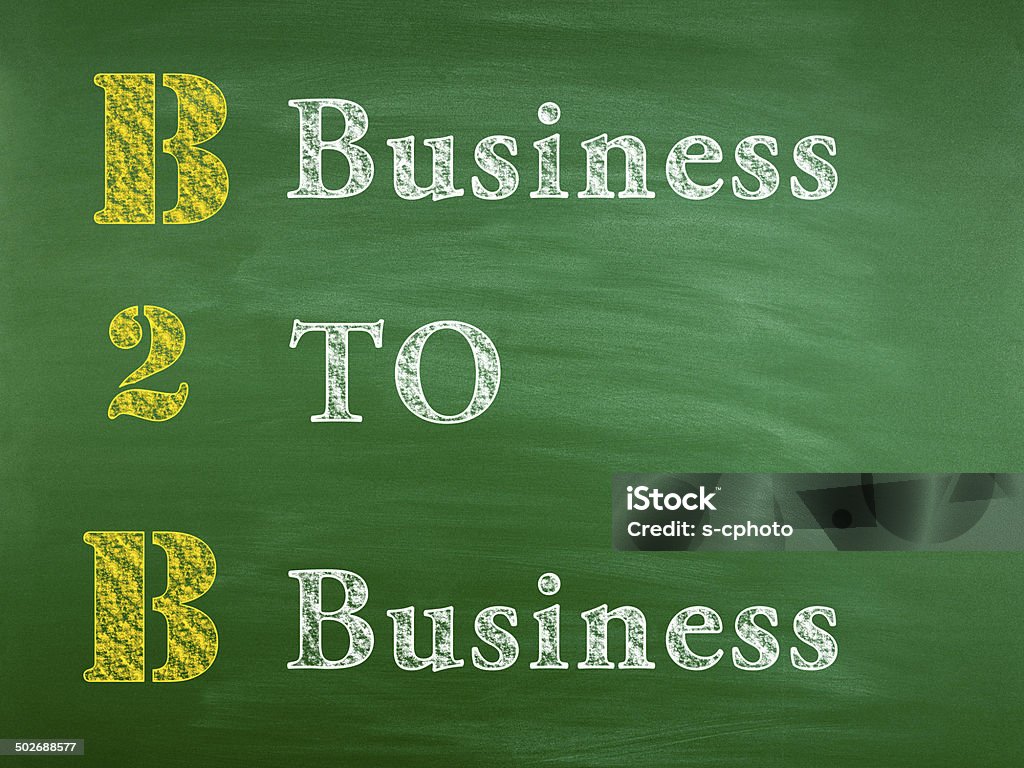 Business to Business (Clique para mais) - Foto de stock de Cliente royalty-free