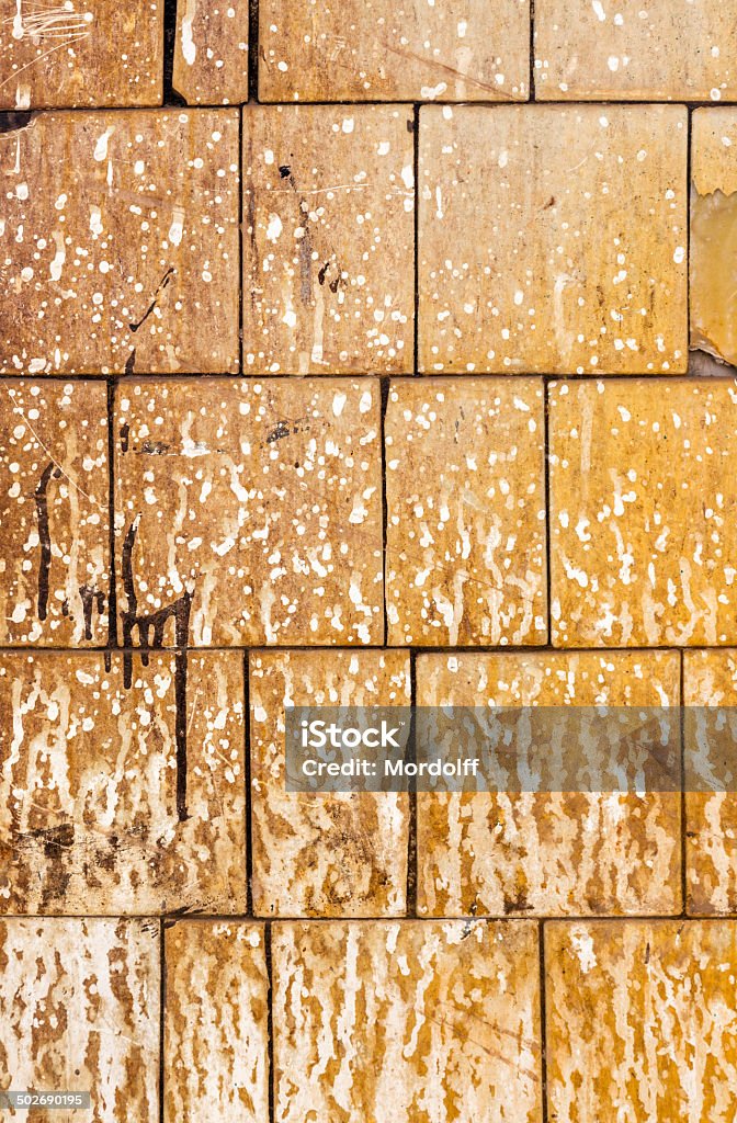 Old ceramic tile Old grunge tiles texture Backgrounds Stock Photo