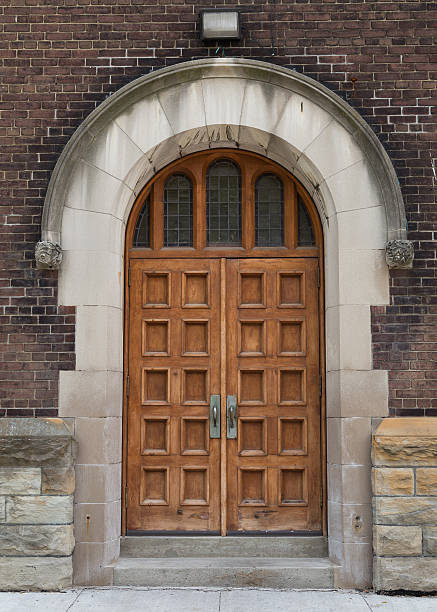 istock Wood Door 502690557