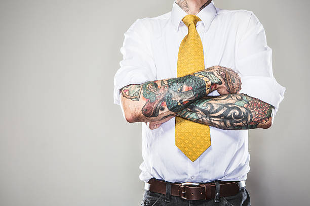 nowa, profesjonalna z tatuaże - tattoo sleeve zdjęcia i obrazy z banku zdjęć