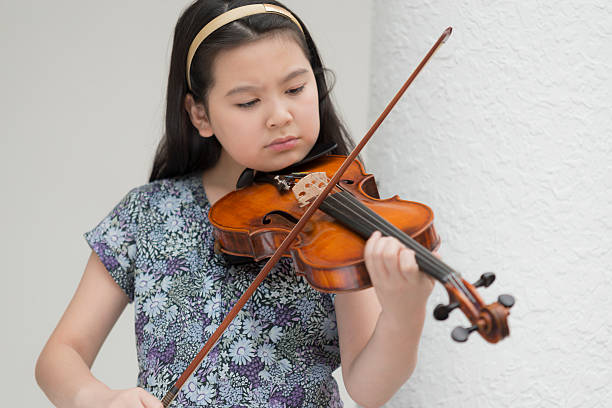 istock Girl Playing violin 502696860