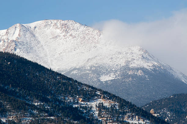 istock Winter Weather on Pikes Peak Colorado 502698420