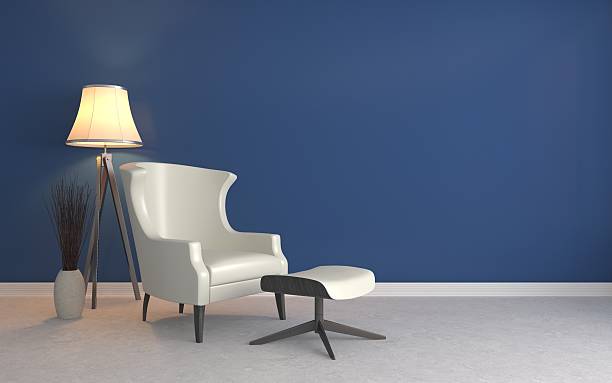 istock interior with chair. 3d illustration 502701770