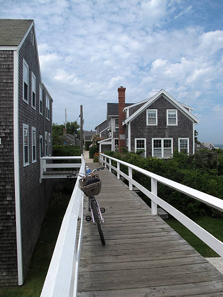 istock Bike Riding Break in Nantucket Cape Cod 502701988