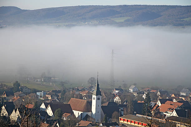 istock Foggy Village 502702044