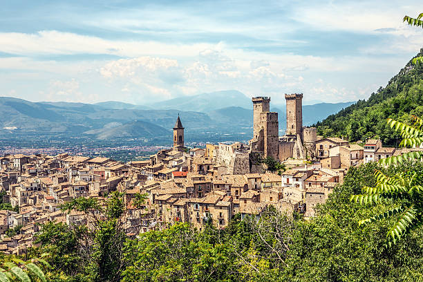 istock Pacentro skyline in the summer, Abruzzi Italy 502702155