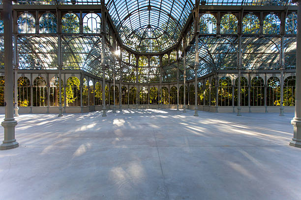 istock Pillars of the Palacio de Cristal, Madrid 502702287