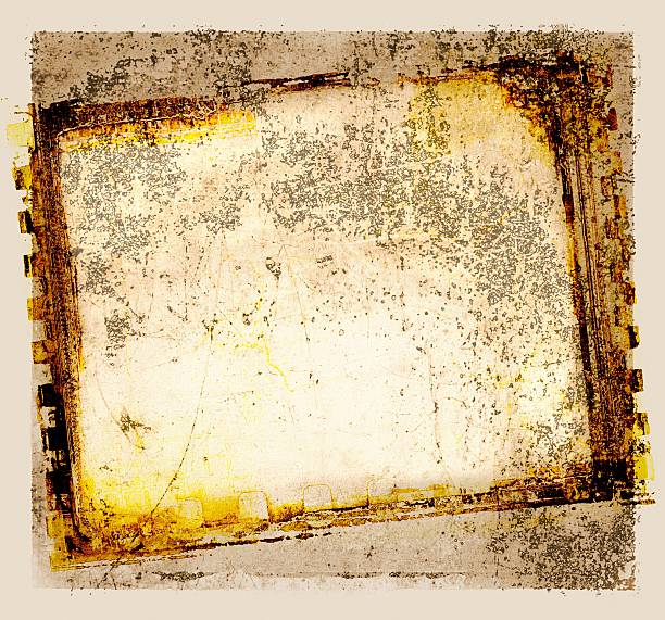 istock Vintage film strip frame. Design element. 502703445
