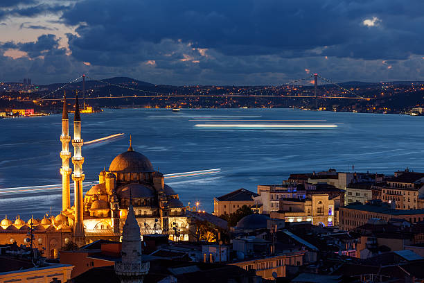 istock Bosphorus Bridge from Suleymaniye Mosque Istanbul 502705330