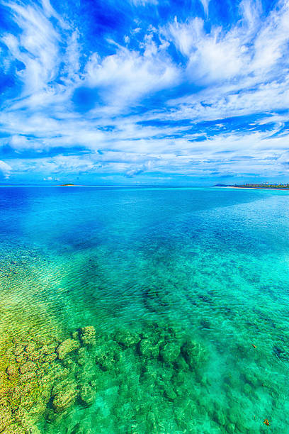 Cтоковое фото Море изумрудно-зеленый, Okinawa