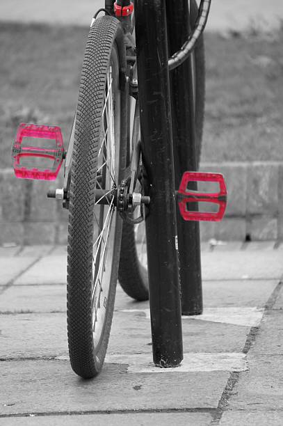 istock red bycyle pedels 502705769