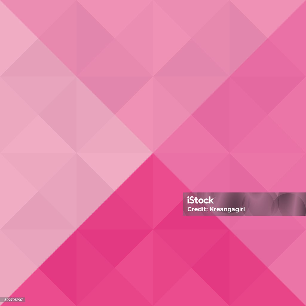 Pink Triangle Patterns Pink Triangle Pattern2 Stock Illustration - Download Image Now - Art ...