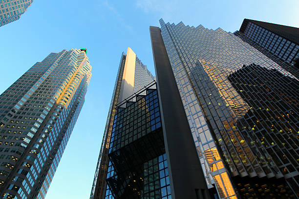 istock Building from Canada, photographed from a low angle Perspective 502709139