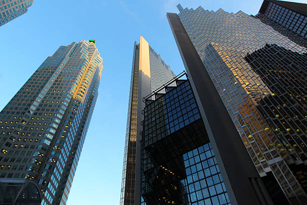 istock Building from Canada, photographed from a low angle Perspective 502709141