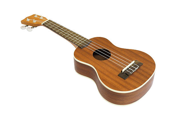 istock Ukulele guitar isolated on white background 502721363
