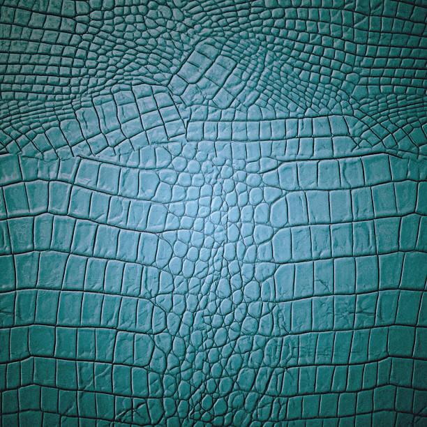 istock Green art luxury leather texture and background 502722777