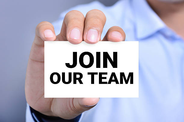 istock JOIN OUR TEAM message on the card 502722798