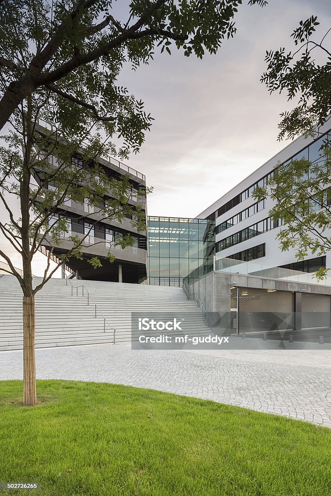 Oficina moderna arquitectura, Hamburgo HafenCity University - Foto de stock de Abstracto libre de derechos