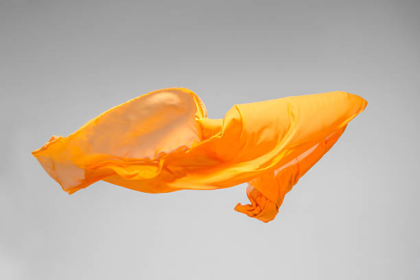 istock golden flying fabric 502730474