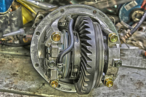 istock Front reduction gear from a Japanese car in HDR effect 502731386