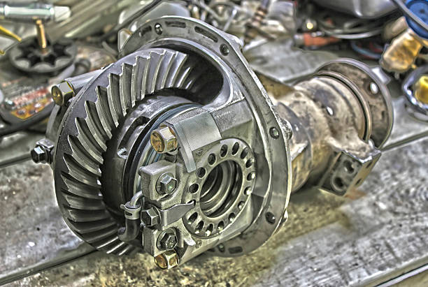 istock Front reduction gear from a Japanese car in HDR effect 502731548