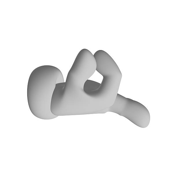 istock 3D Cartoon hand shape OK sign 502731872