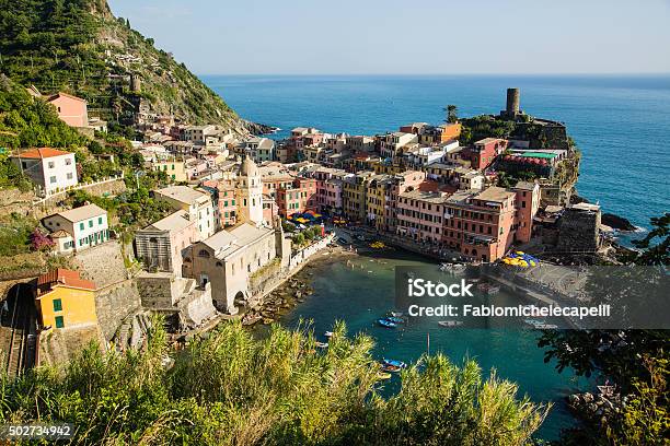Vernazza Italy Stock Photo - Download Image Now