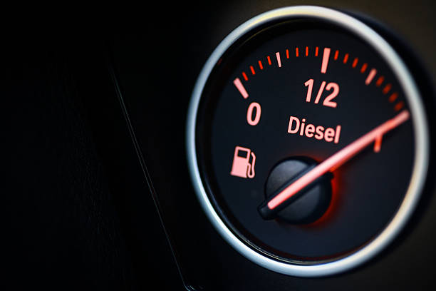 istock Fuel gauge - diesel 502736852