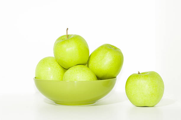 istock plate of fresh green apples 502737118