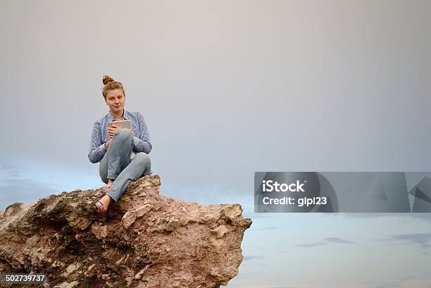 Online Anywhere Stock Photo - Download Image Now - Nature, Adult, Blond Hair