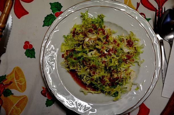 istock Endive Salad with natural wine vinegar ready to eat 502740196