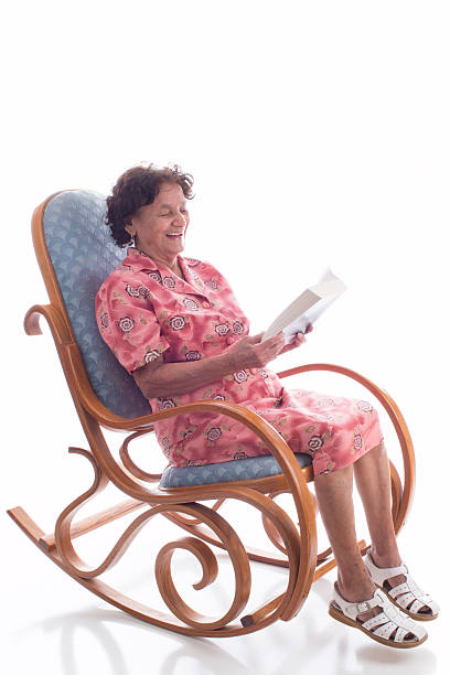 istock Grandmother on Rocking Chair. 502740735