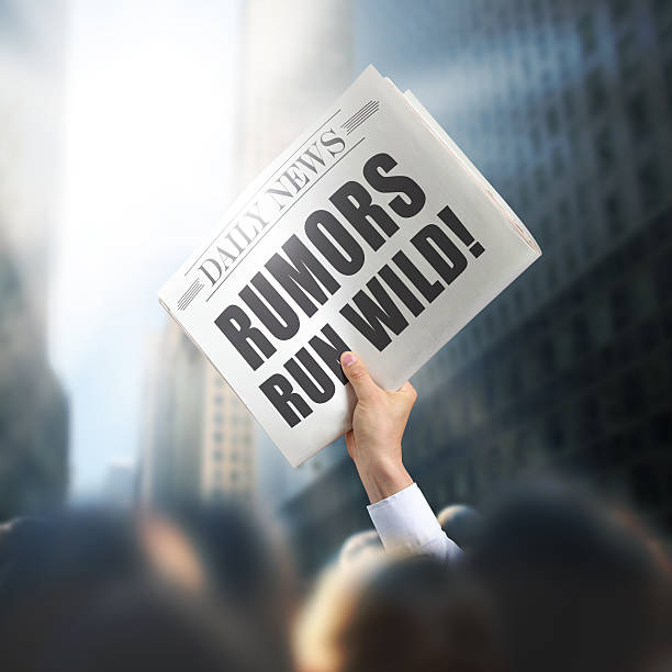 istock Holding Newspaper Rumors run wild 502742557