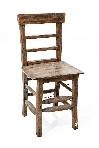istock Old wooden chair 502743107