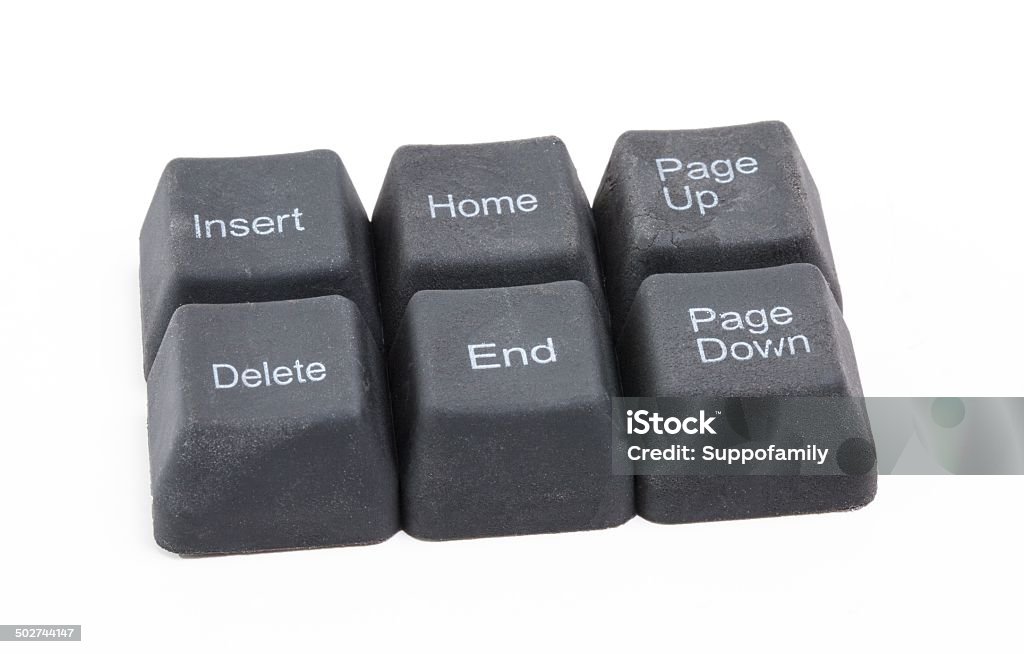 Teclado - Foto de stock de Blanco - Color libre de derechos