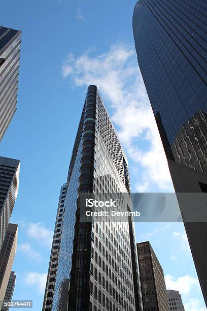 City Downtown Stock Photo - Download Image Now - Architecture, Banking, Blue