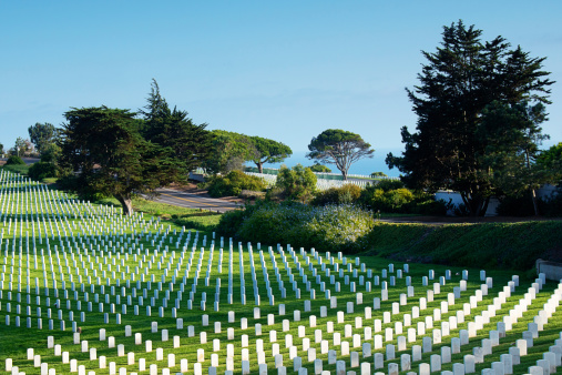 Fort Rosecrans National Cemetary at Point Loma California